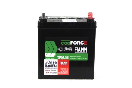 BATTERIA AUTO START & STOP FIAMM TRM 40 - 40 Ah 300 A - AFB/EFB La casa  della Batteria