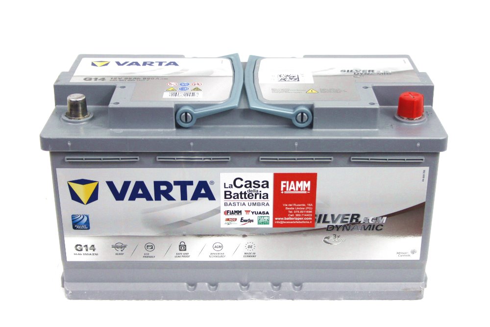 BATTERIA VARTA 12V 95AH 800A(EN) G3  Sos Battery vendita batterie online a  prezzi scontati.