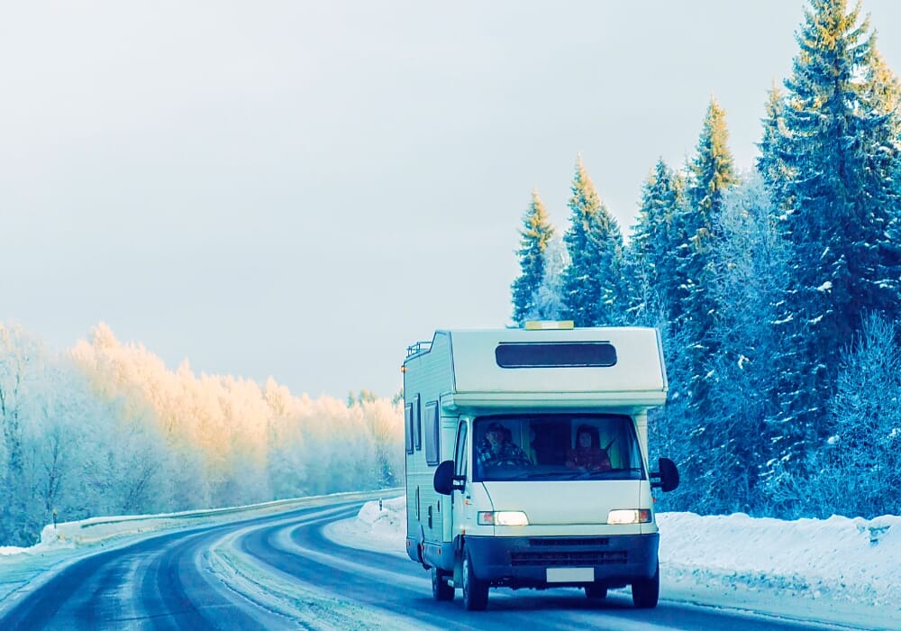 proteggere il camper in inverno